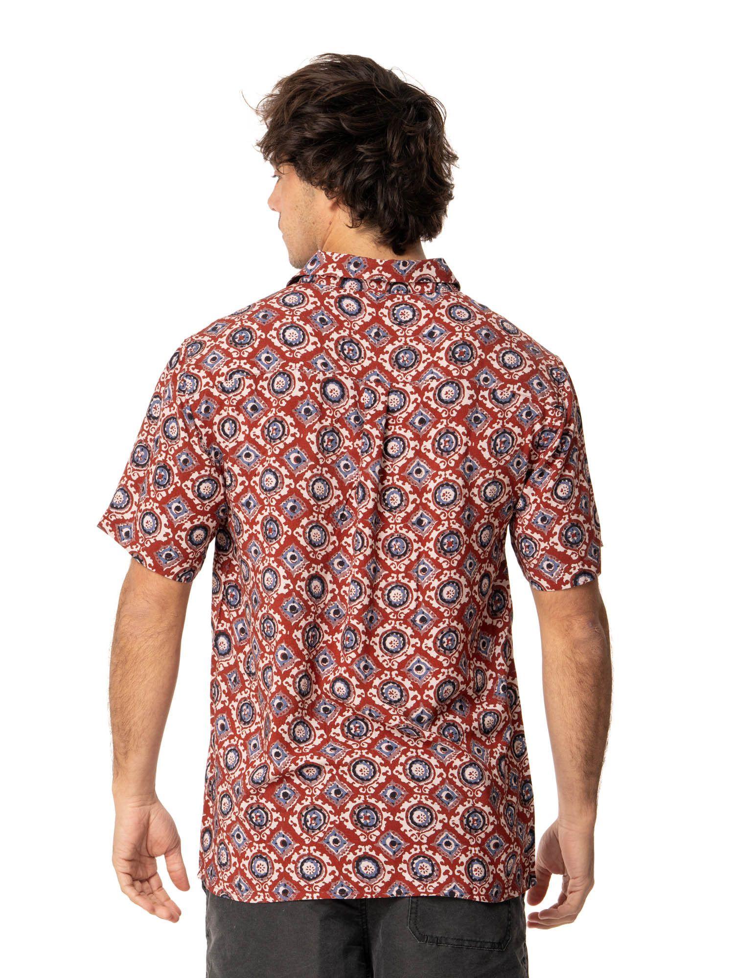 Camisa Kivül Hombre Carzo Naranjo-2