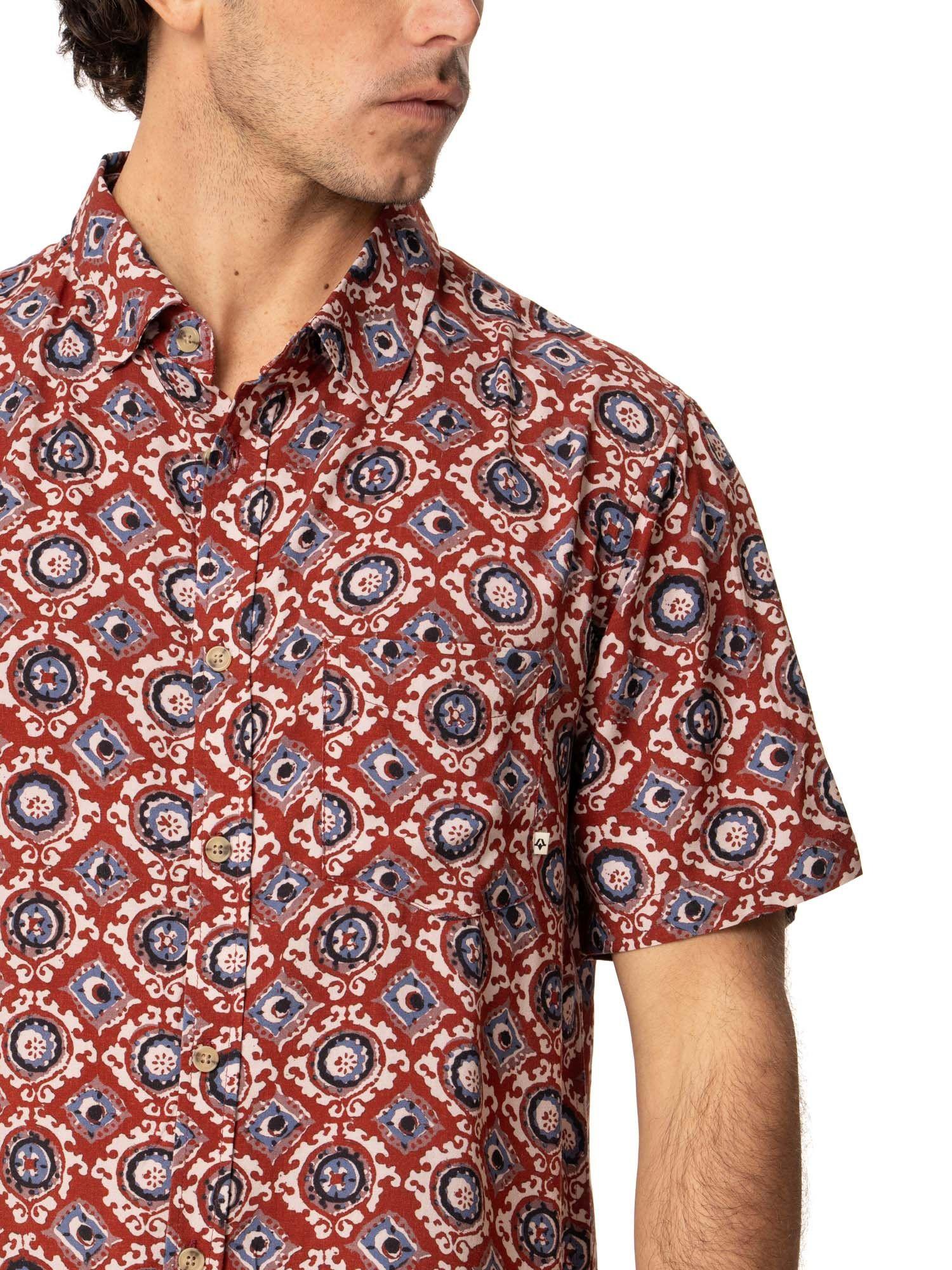 Camisa Kivül Hombre Carzo Naranjo-3