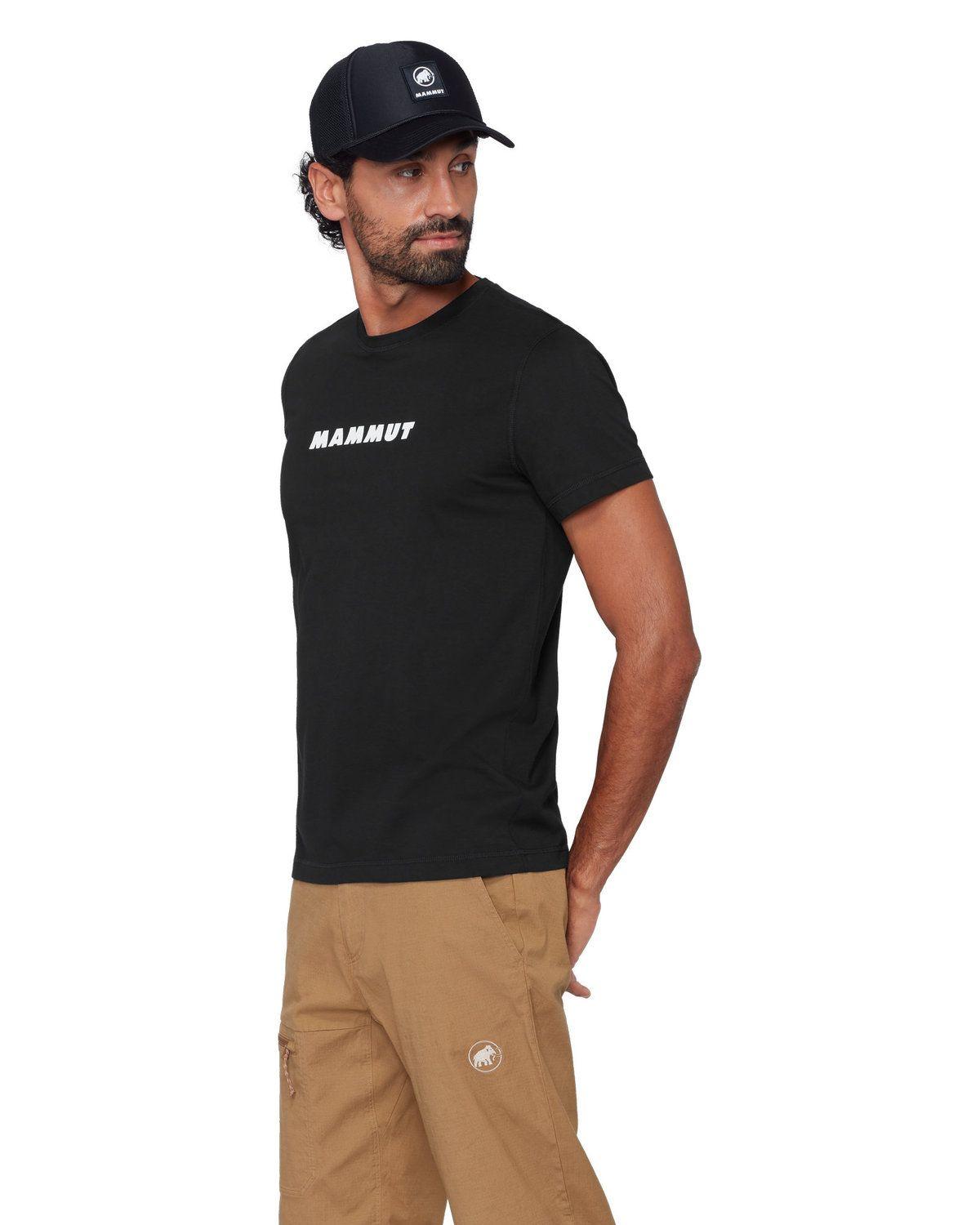 Polera Mammut Hombre Core Logo Negro-1