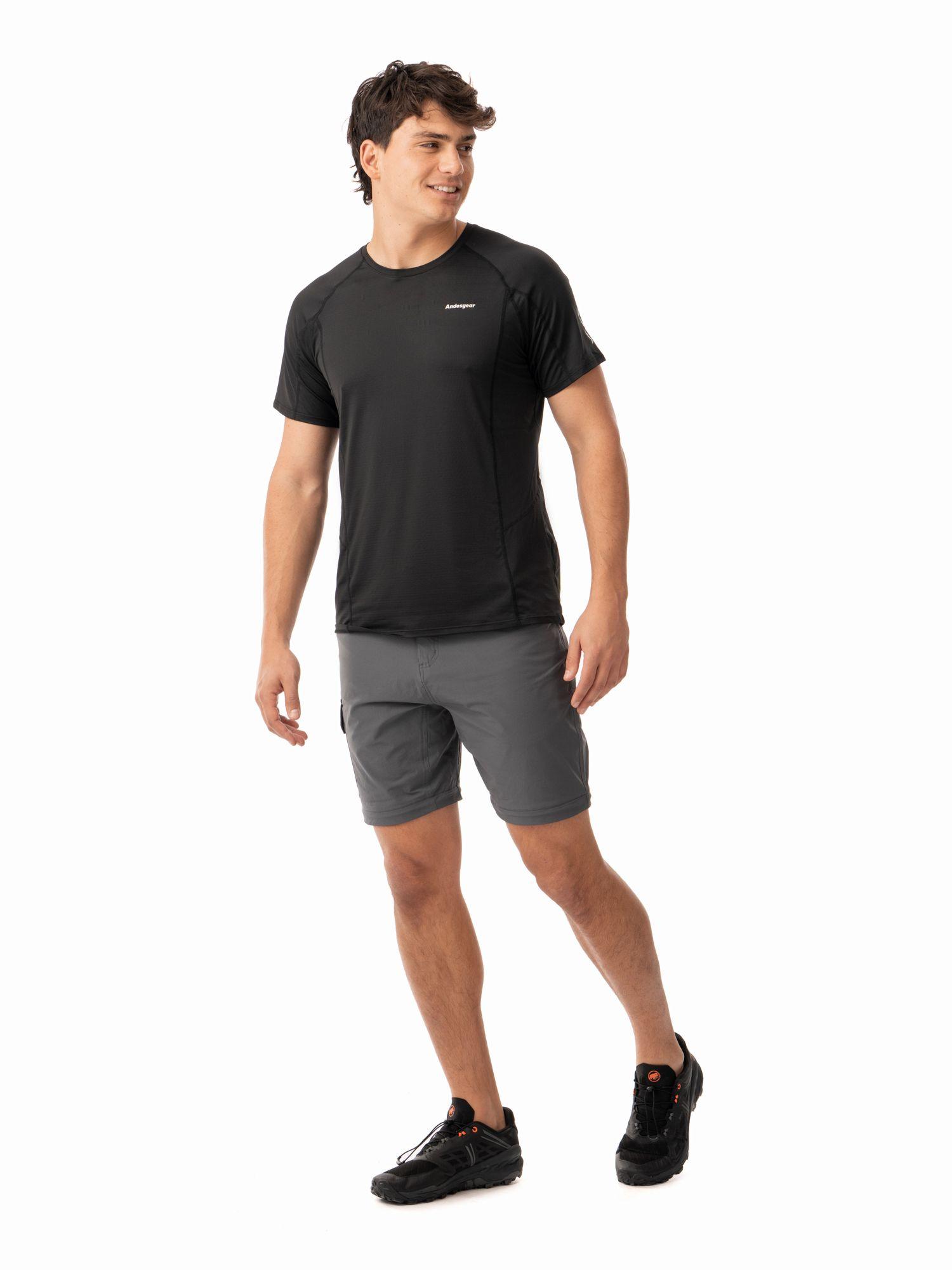 Polera Andesgear Hombre Vizcachas Ss Negro-2