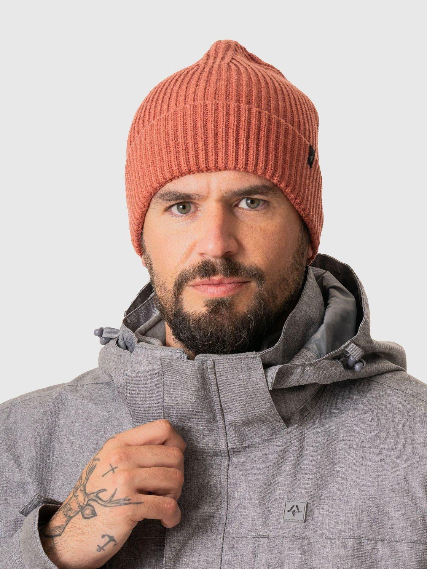 Gorro Kivül Unisex Beanie Roko Brick Coral Coral-2