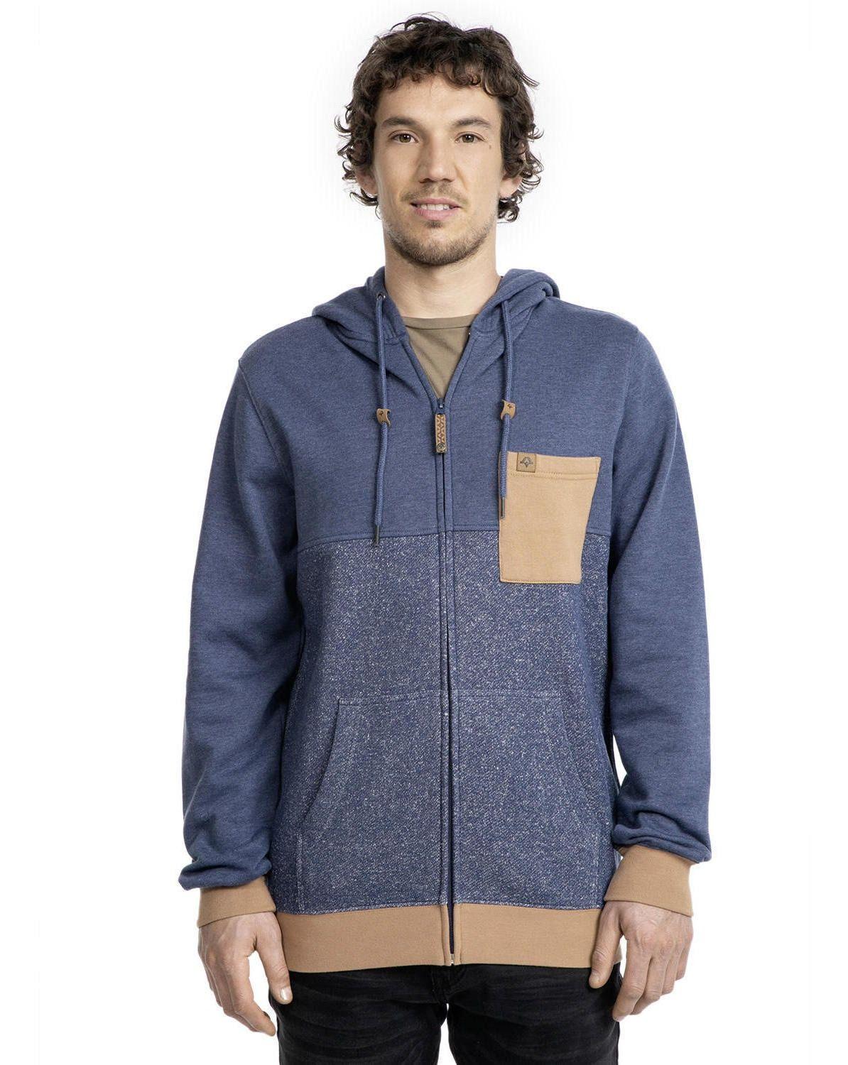 Polerón Kivül Hombre Kor Azul Azul-0