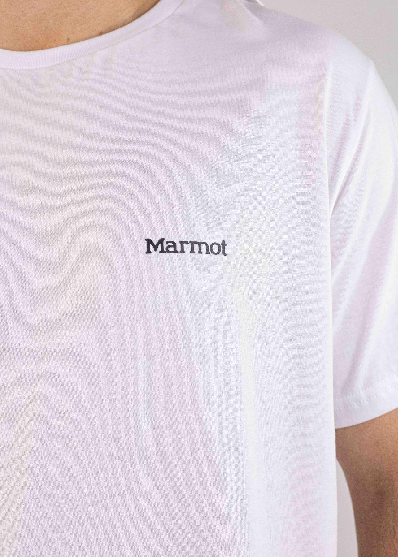 Polera Marmot Hombre Mountain Works Blanco-4