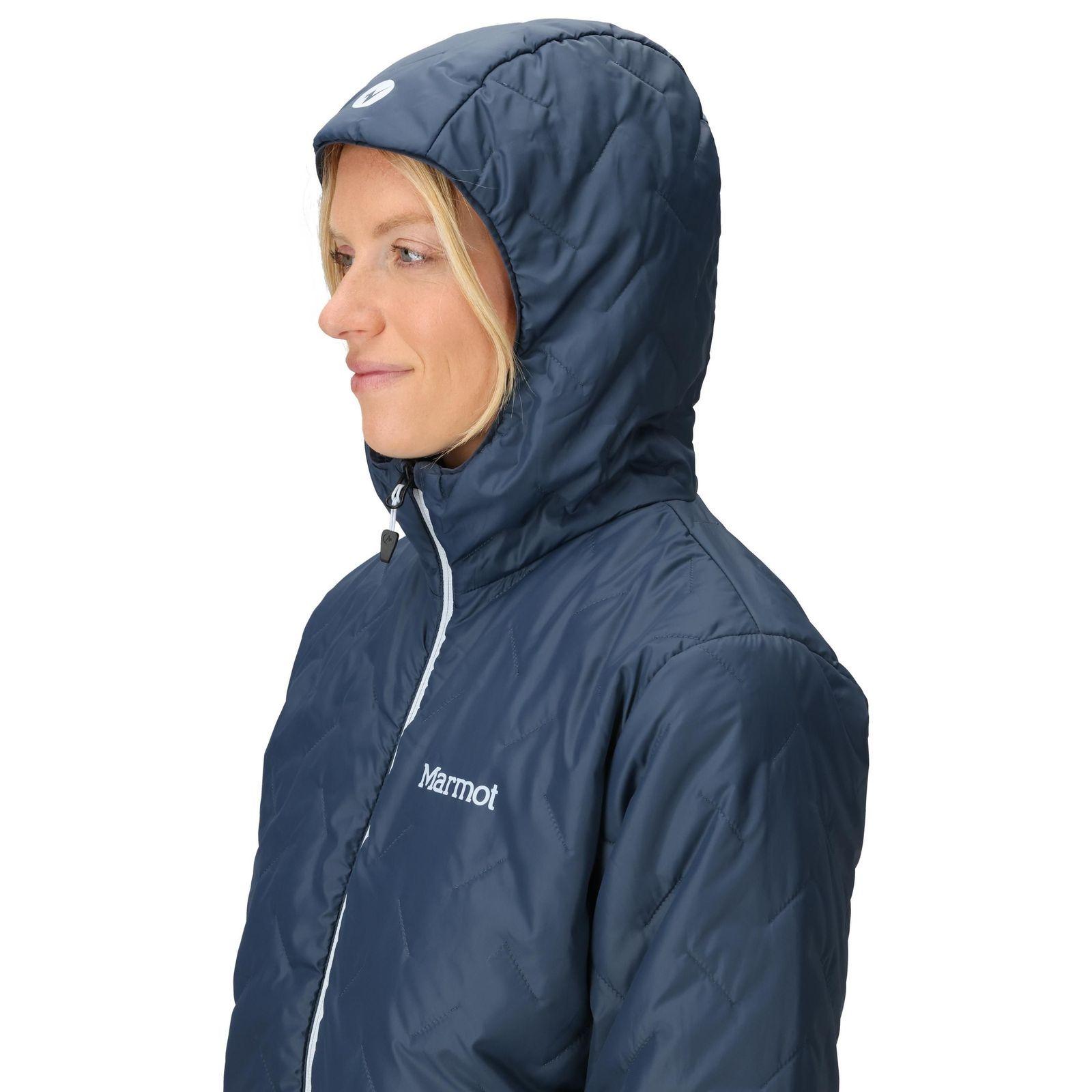 Chaqueta Marmot Mujer Monoquilt Hoody Azul-5