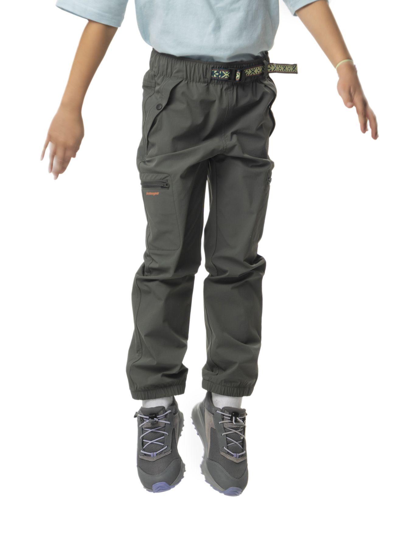 Pantalon Andesgear Niños Quillin Kids Gris-2