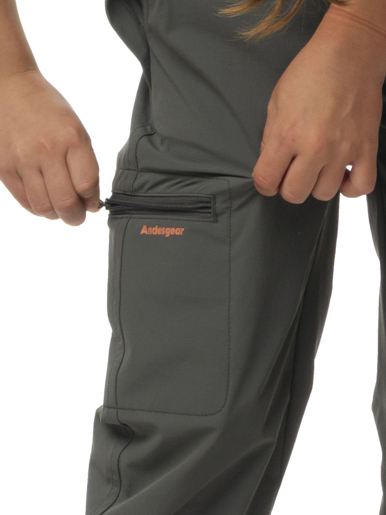 Pantalon Andesgear Niños Quillin Kids Gris-6
