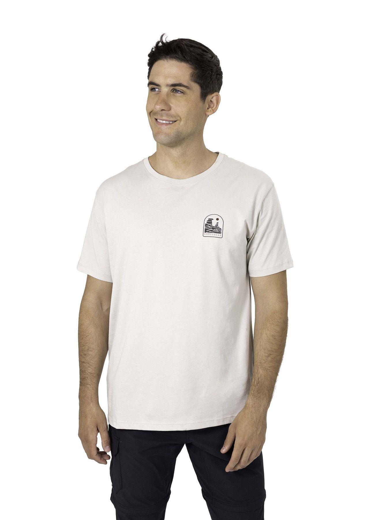 Polera Andesgear Hombre Logo Blanco-0