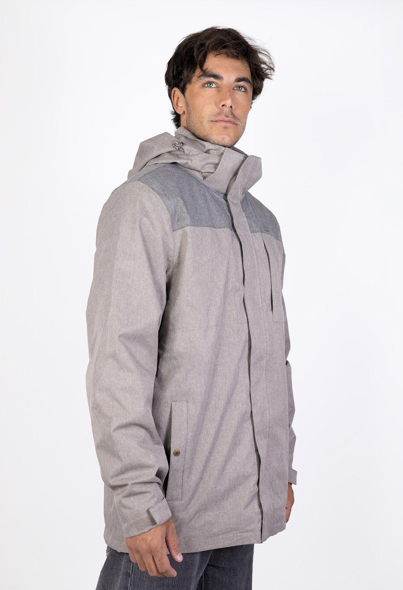 Chaqueta Kivul Hombre Siklos Reciclada Café-1