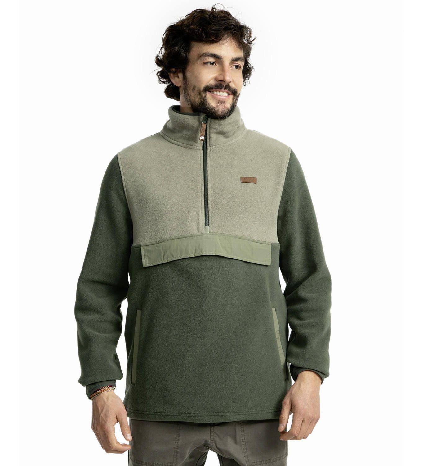 Polar Kivül Hombre New Irenke Fleece Verde-0