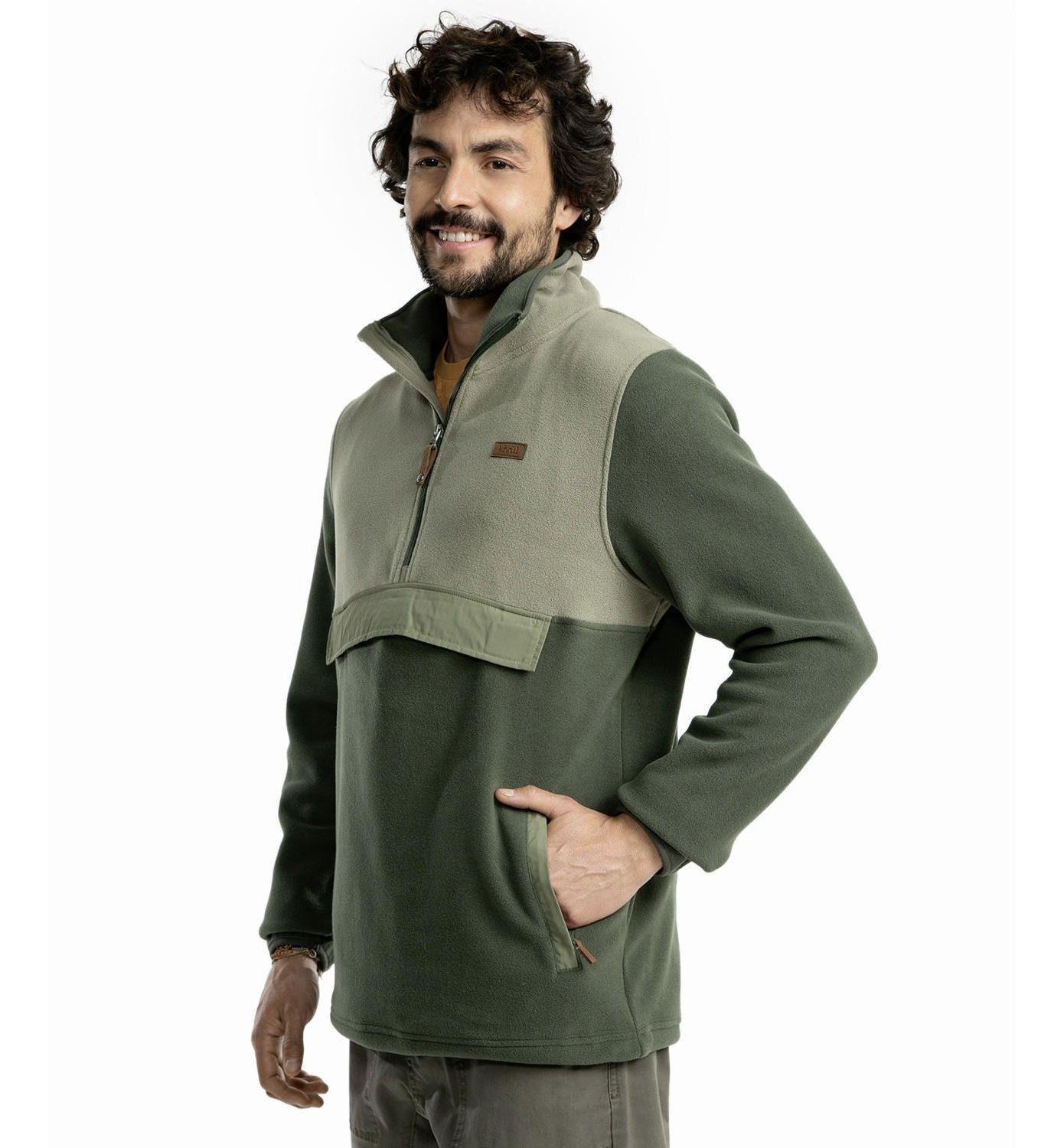Polar Kivül Hombre New Irenke Fleece Verde-1
