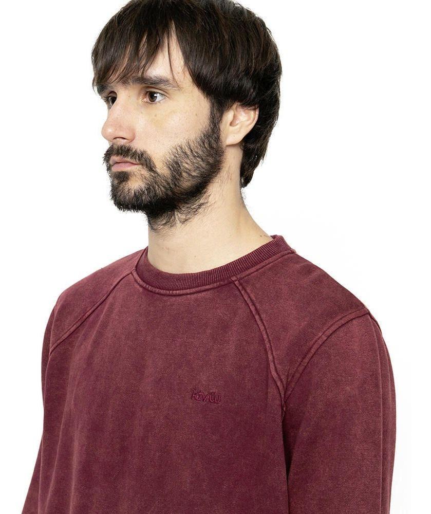 Polerón Kivül Hombre Vencel Crew Neck Sweat Burdeo-2
