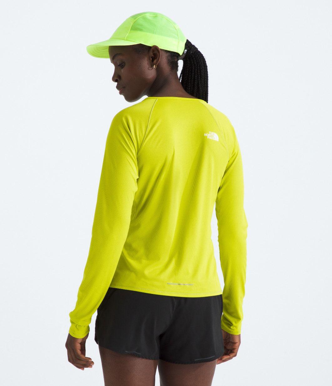 Polera TNF Mujer Deportiva Manga Larga Sunriser L/S Amarillo-1