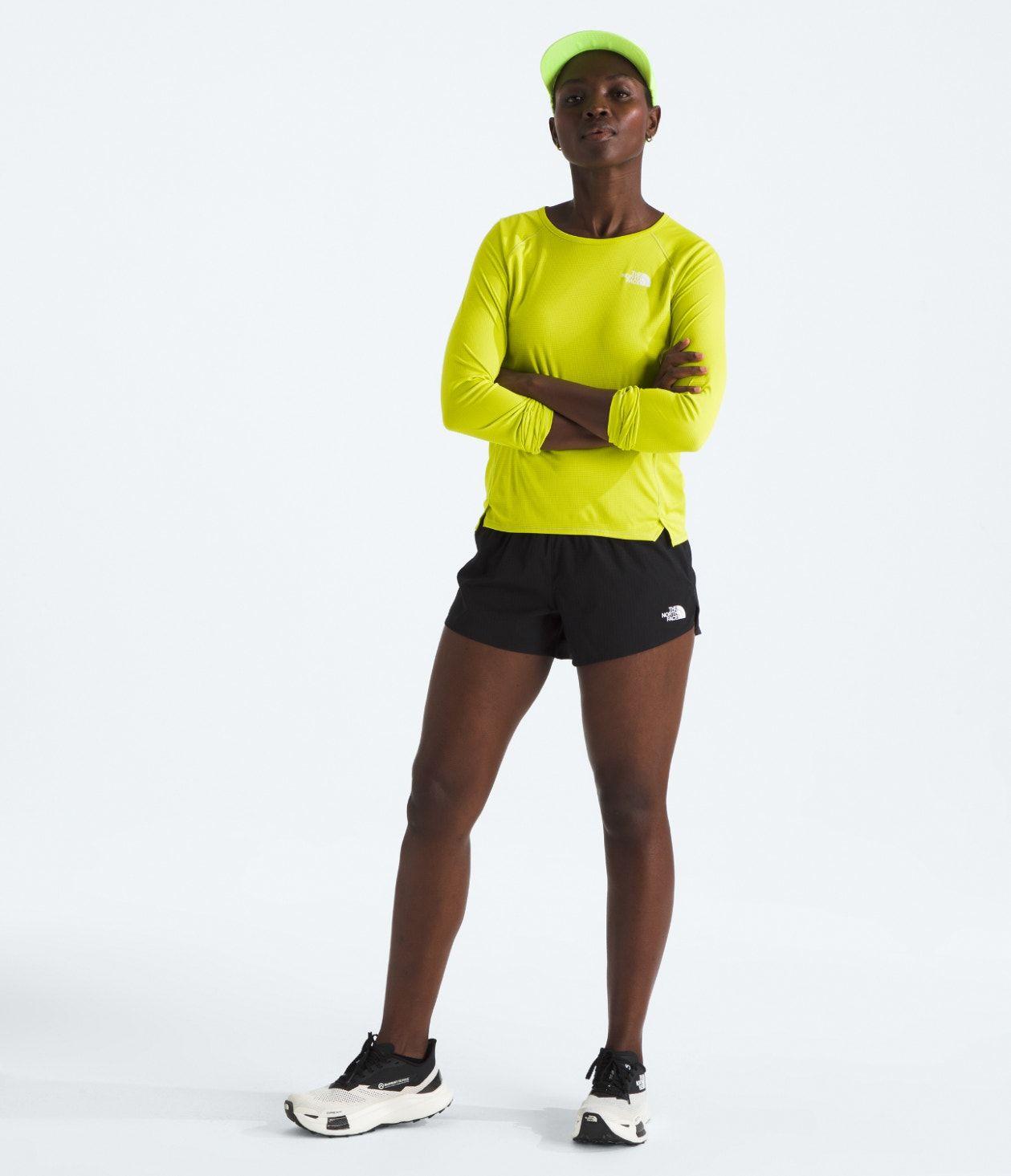 Polera TNF Mujer Deportiva Manga Larga Sunriser L/S Amarillo-3