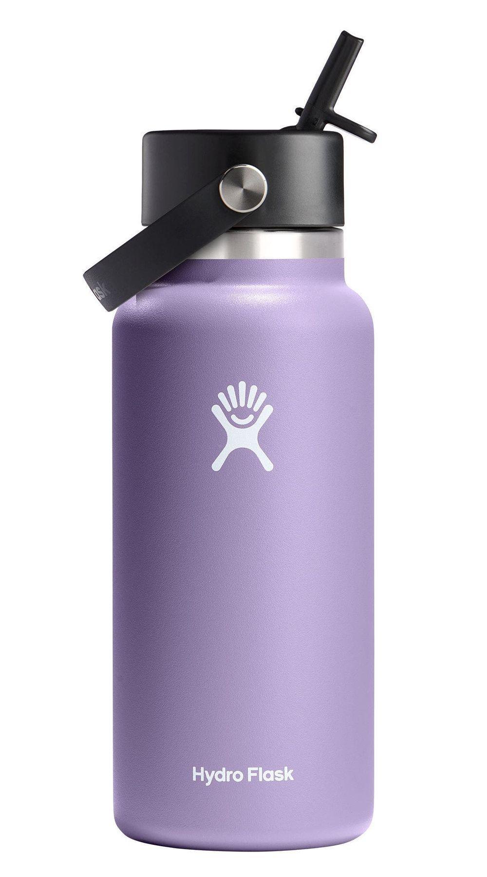 Botella Hydroflask Boca Ancha Y Bombilla 943Ml Violeta-2
