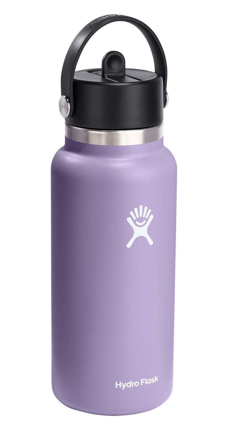 Botella Hydroflask Boca Ancha Y Bombilla 943Ml Violeta-3