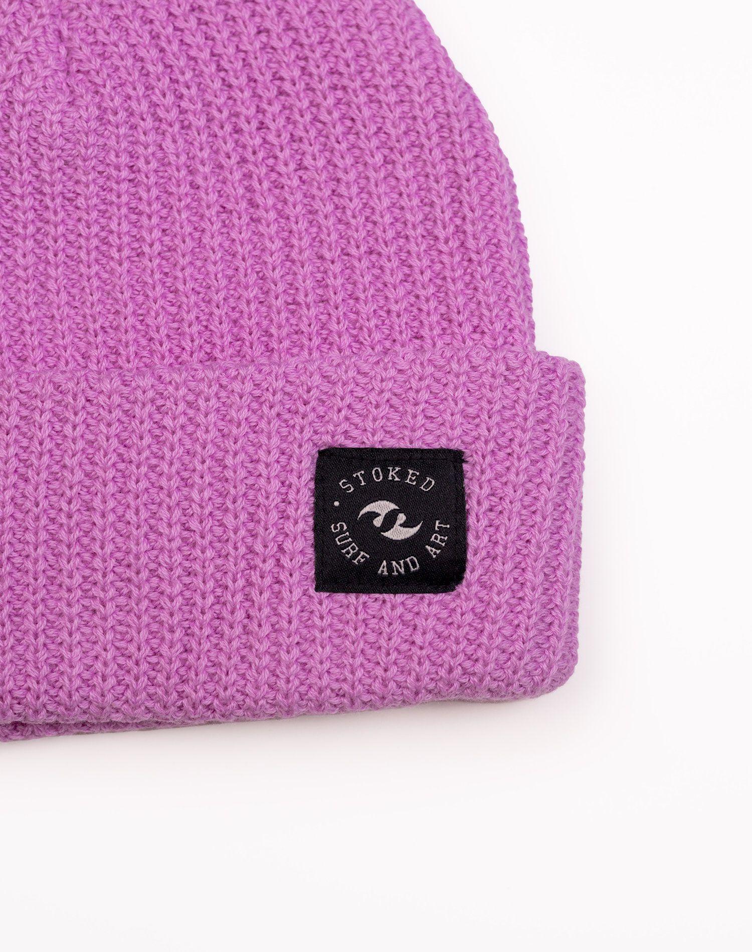 Gorro Beanie Stoked Unisex Classic Morado-2