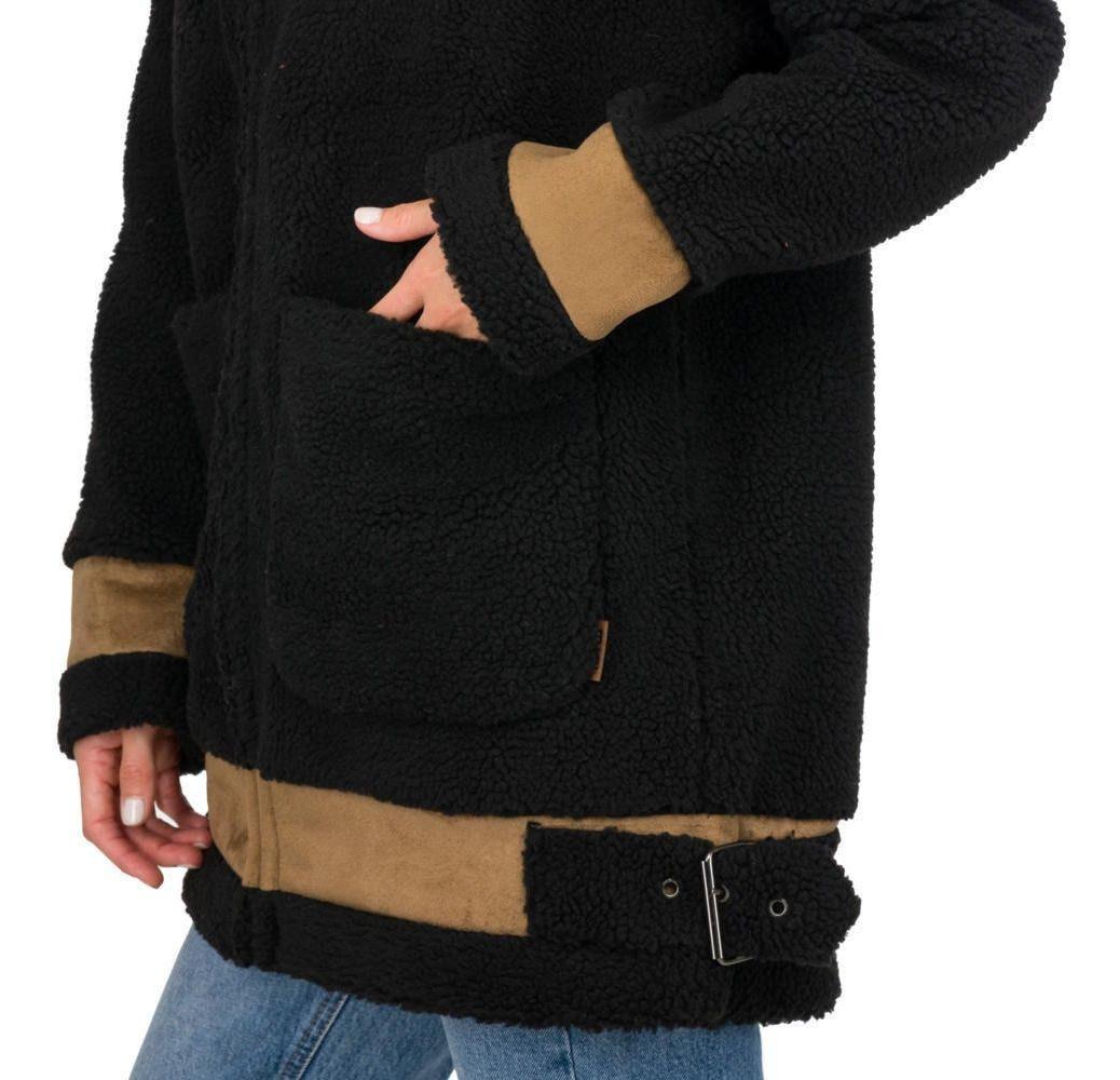 Polar Kivül Mujer Reciclado Vika Negro-4