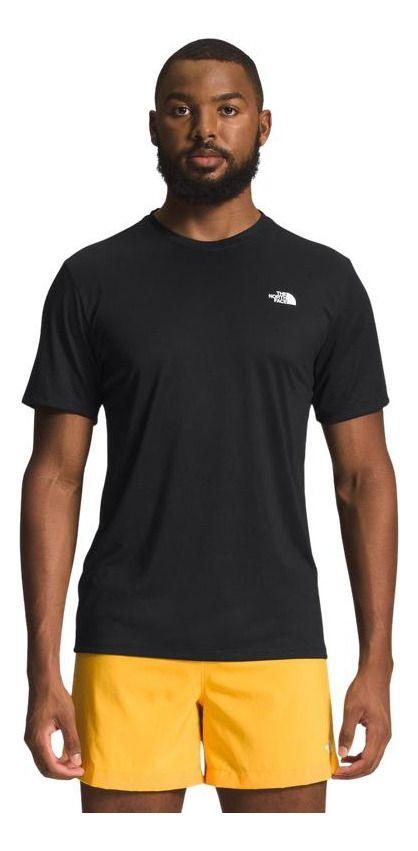 Polera The North Face Hombre Elevation S/s Negro-0