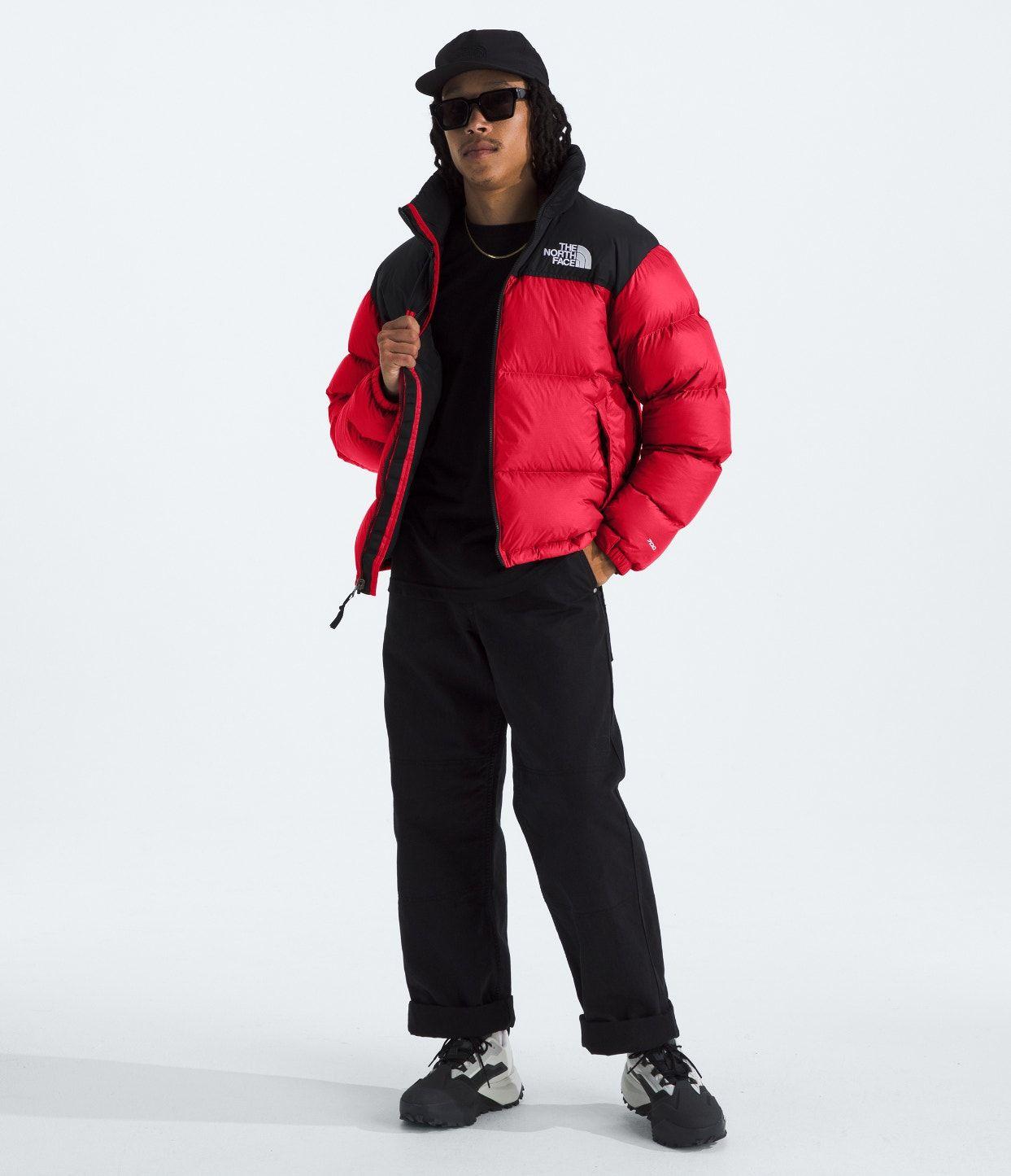 Chaqueta TNF Hombre De Pluma 1996 Retro Nuptse Rojo-3