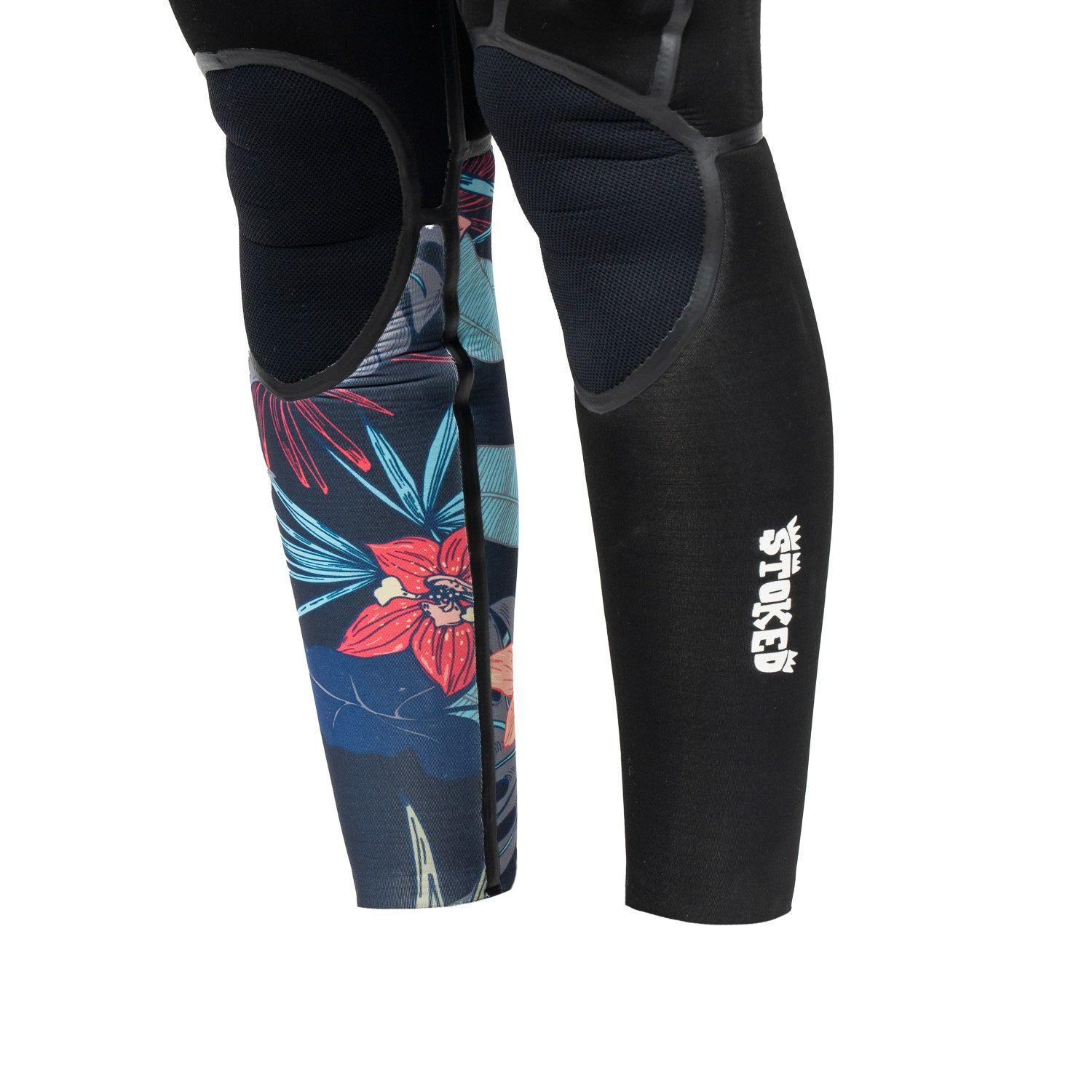 Traje Stoked Mujer De Baño G6 37716 Hooded Negro-6