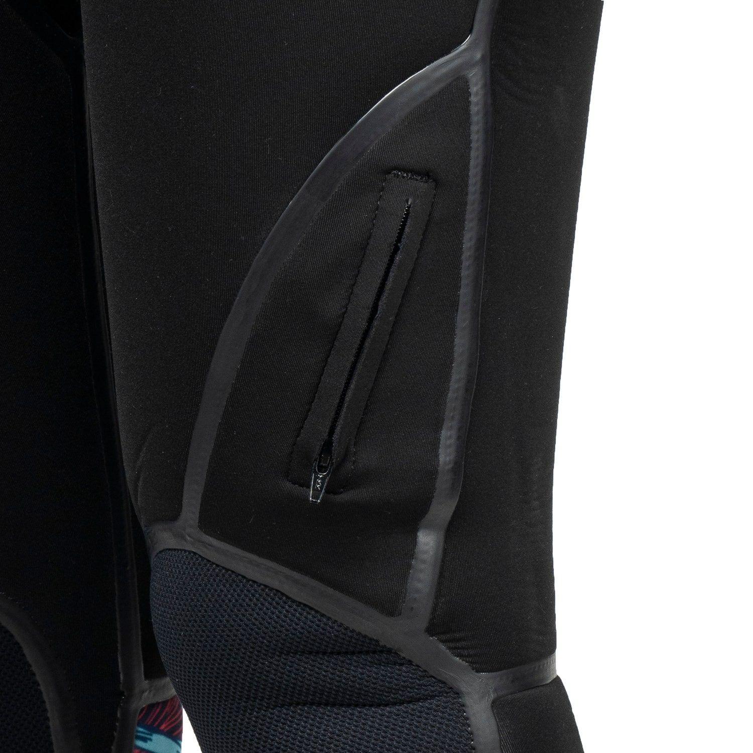 Traje Stoked Mujer De Baño G6 37716 Hooded Negro-7