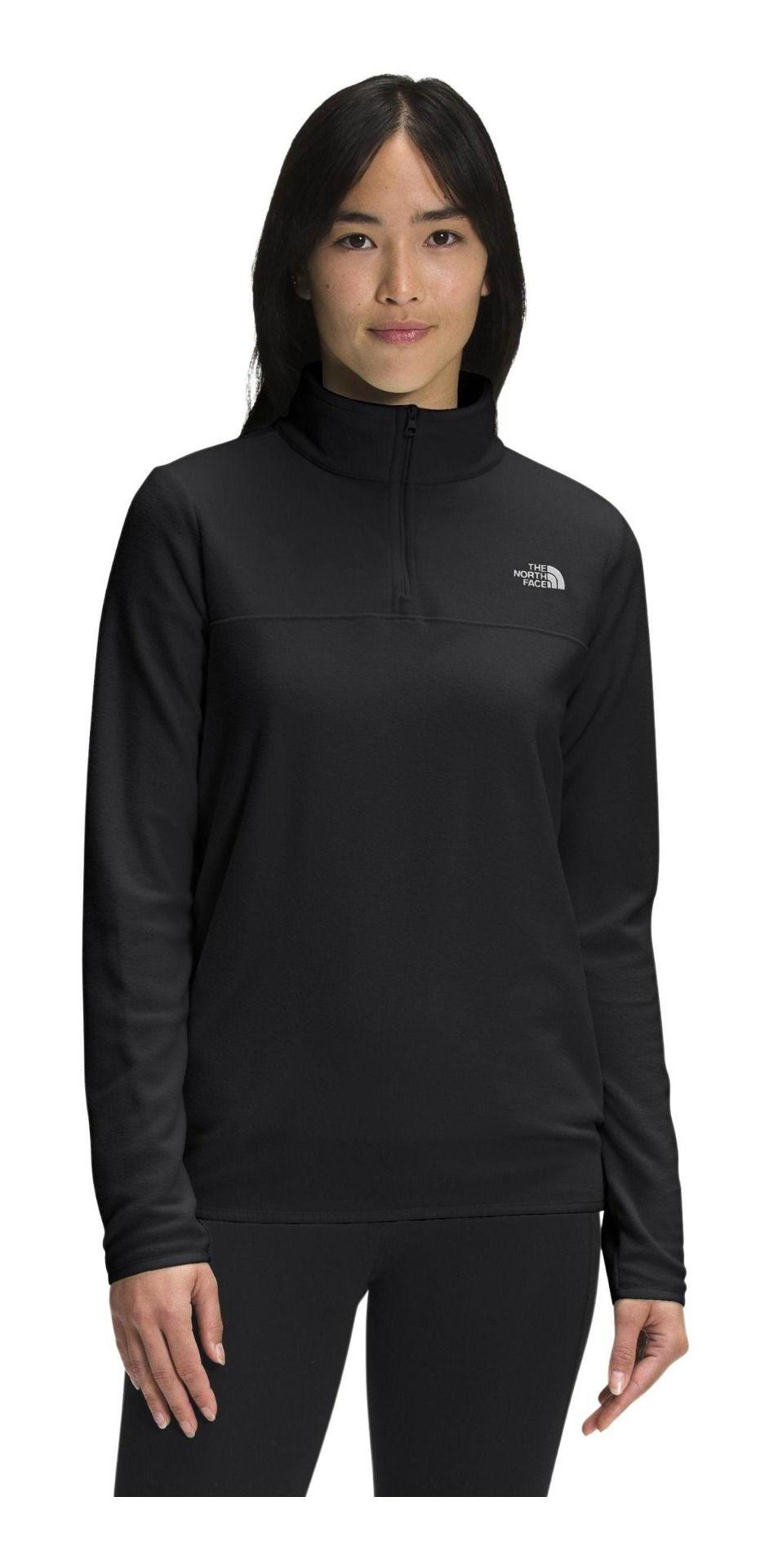 Polar Mujer The North Face  Tka Glacier ¼ Zip  Negro-0