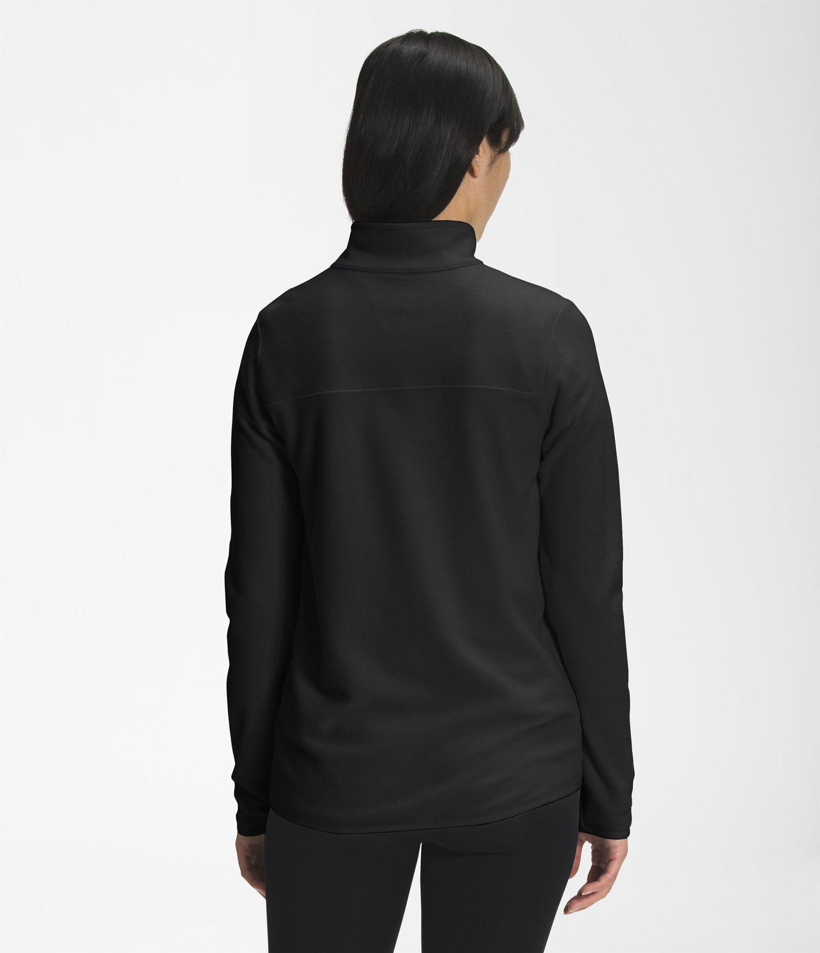 Polar Mujer The North Face  Tka Glacier ¼ Zip  Negro-1