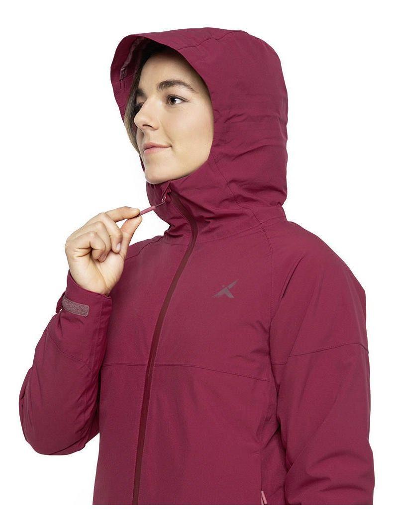 Chaqueta Andesgear Mujer Impermeable Navarino Burdeo-2