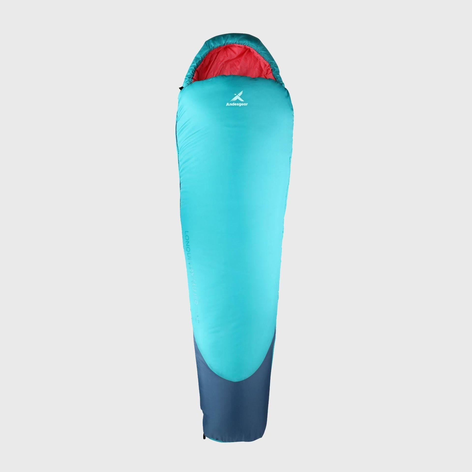 Saco Andesgear Mujer De Dormir Lonquimay -4ºc Celeste-0