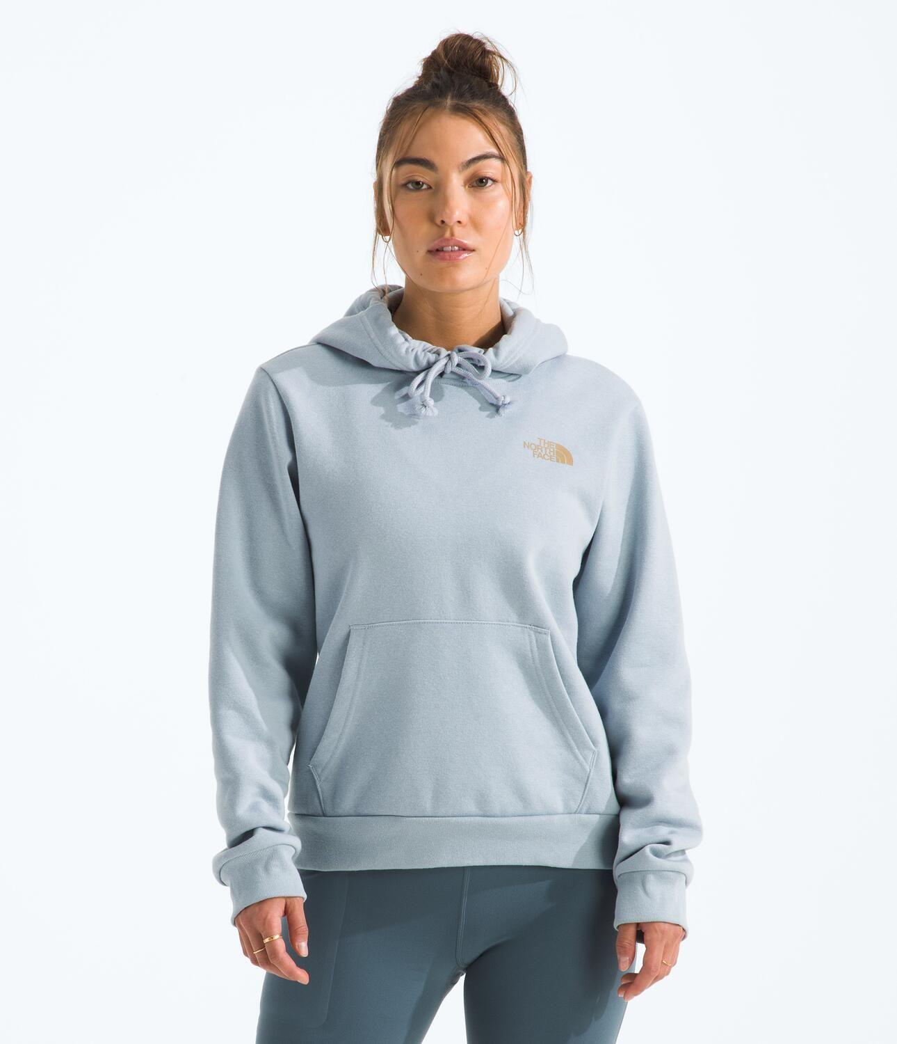 Poleron All Day Beauty Regular Hoodie Mujer Gris-2
