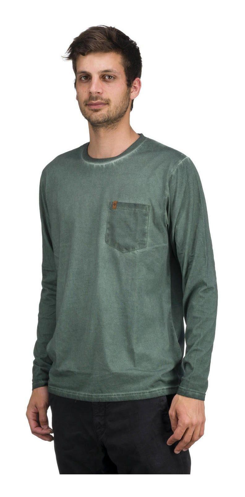 Polera Kivül Hombre Basik Ml Reciclado Verde-1