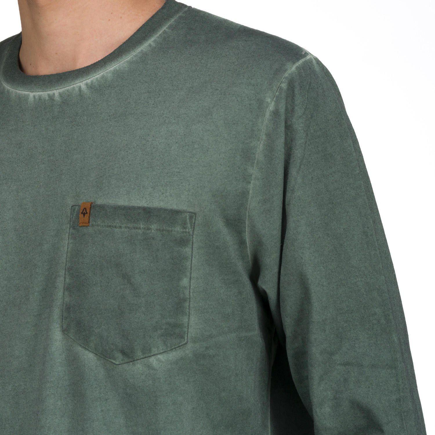 Polera Kivül Hombre Basik Ml Reciclado Verde-3