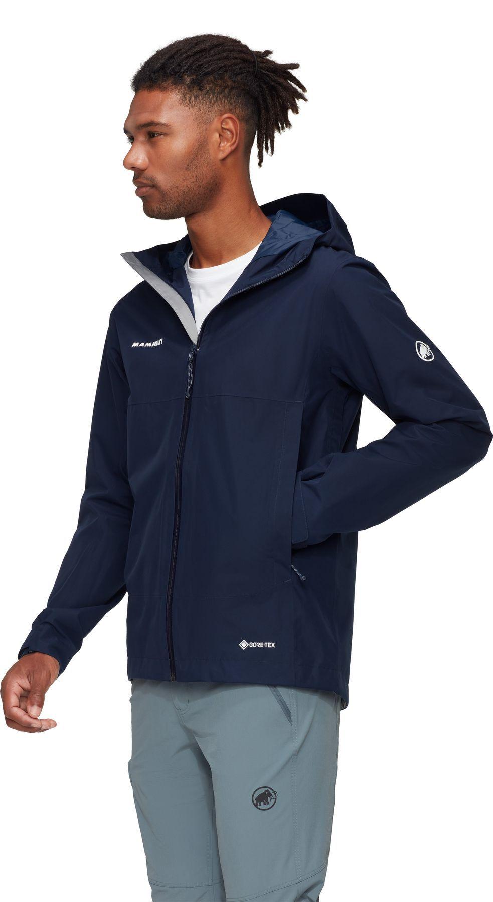 Chaqueta Mammut Hombre Treeline Hs Hooded Azul-2