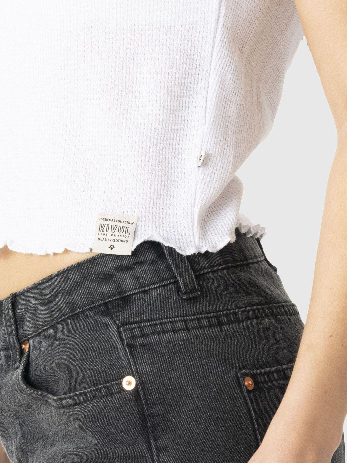 Polera Kivül Mujer Preti Reciclada KV004 Blanco-4