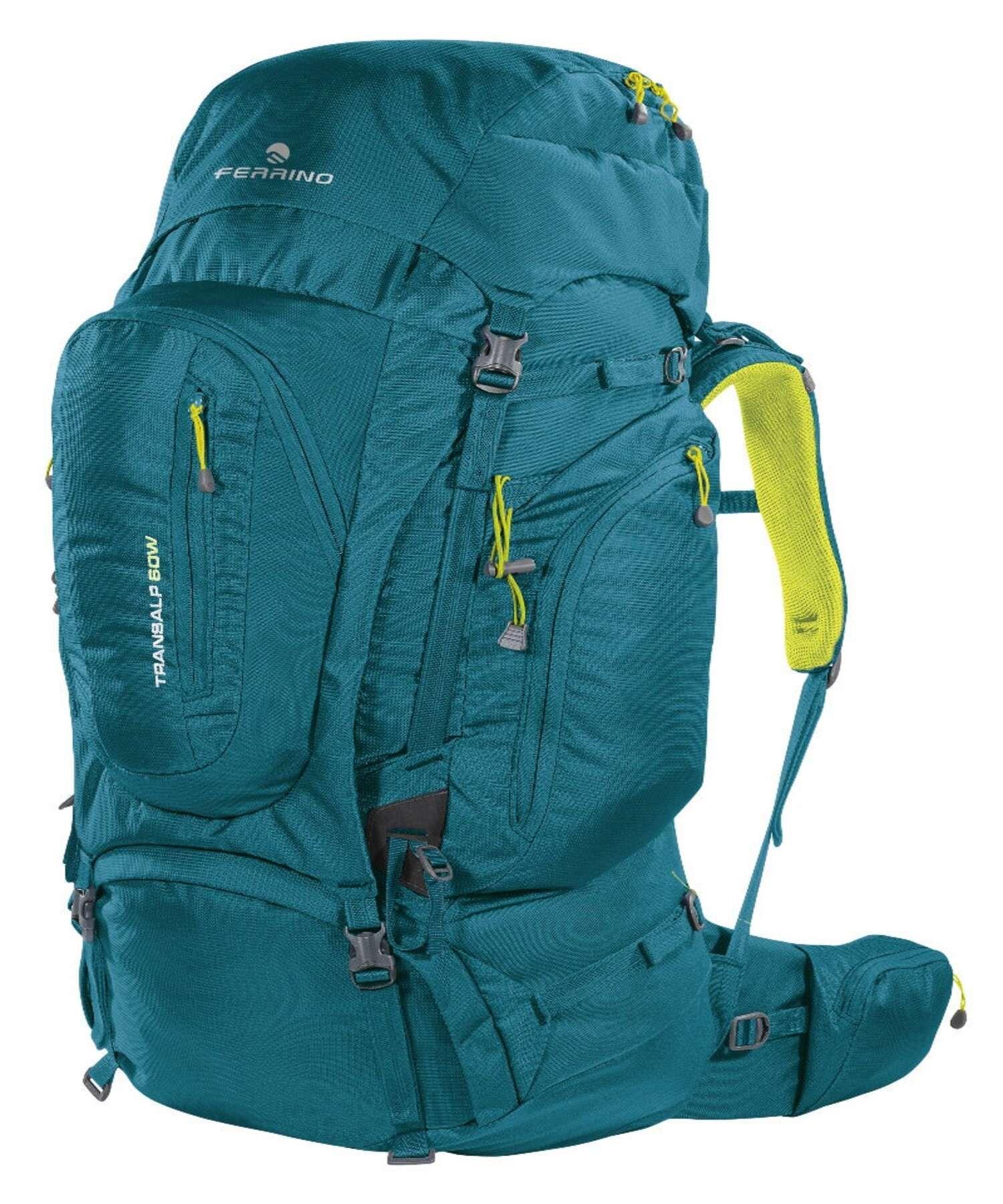 Mochila Ferrino Unisex Transalp  60L Azul-1
