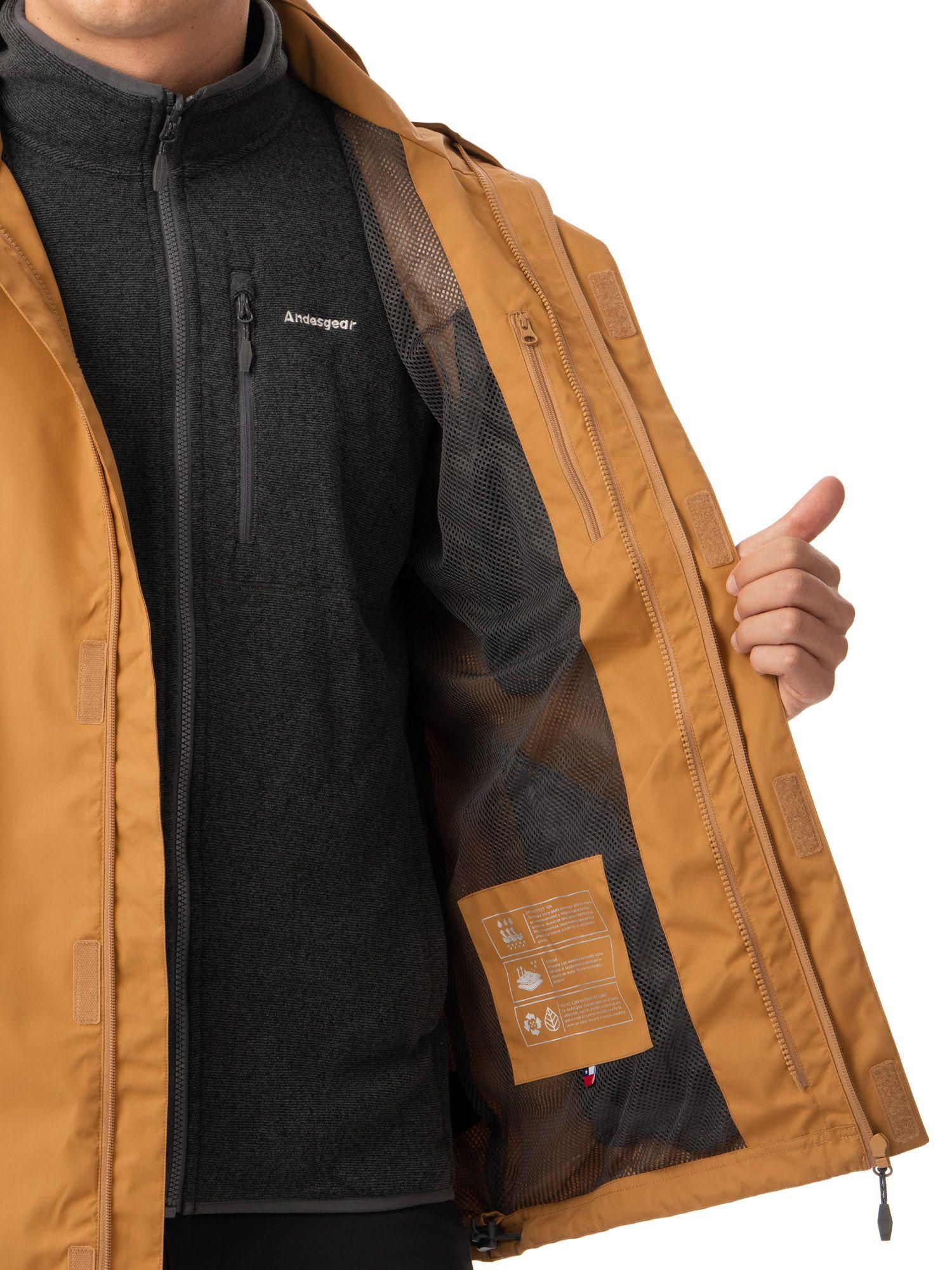 Chaqueta Andesgear Hombre Cochamo Naranjo-5