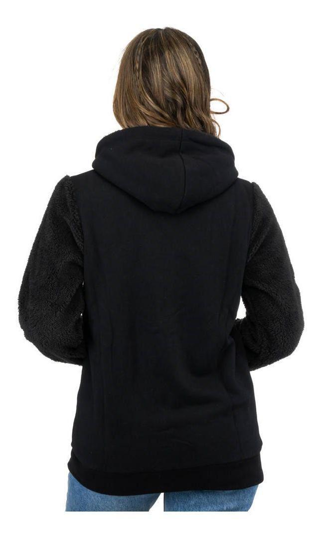 Poleron Kivül Mujer Keta Negro-2