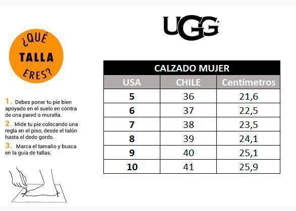 Pantufla UGG Mujer Scuffette II BKGY Negro-2
