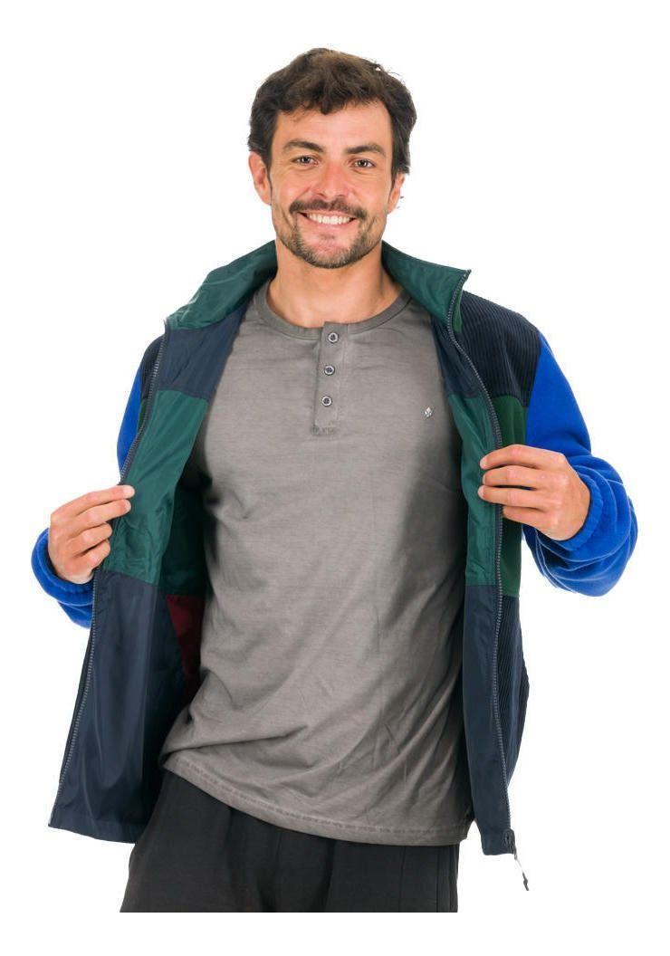 Chaqueta Stoked Hombre Rebel Azul Azul-3
