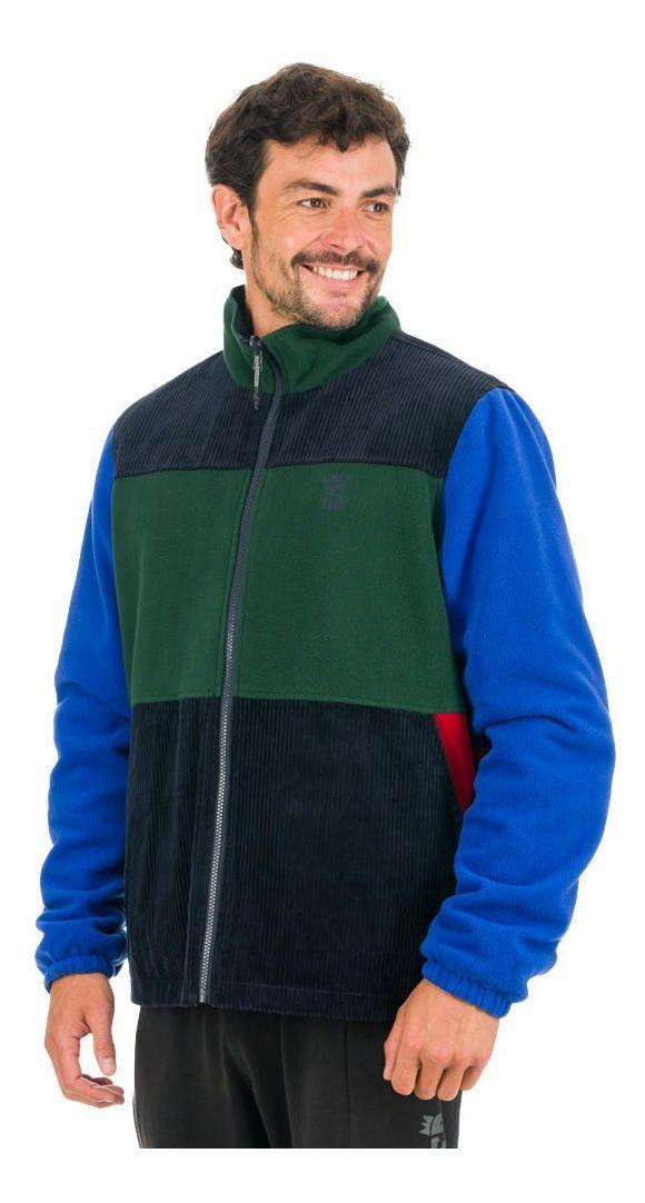 Chaqueta Stoked Hombre Rebel Azul Azul-4