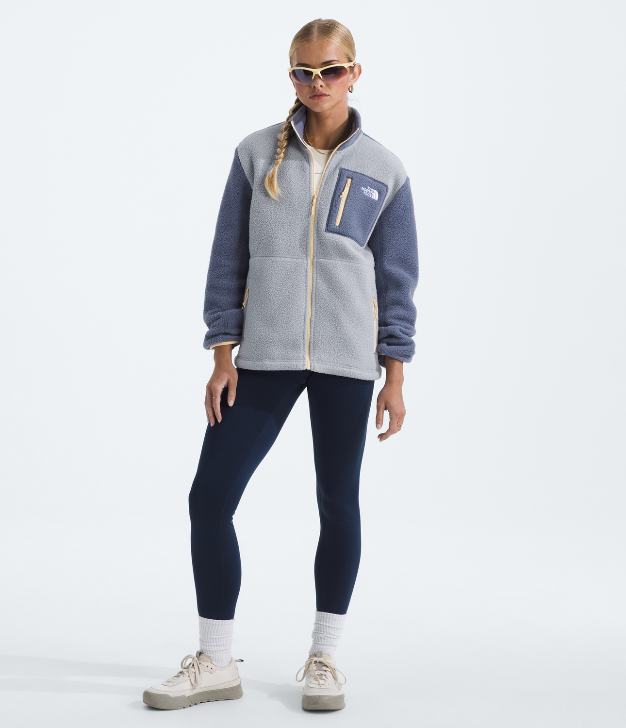 Polar Yumiori Full Zip Mujer Azul-3