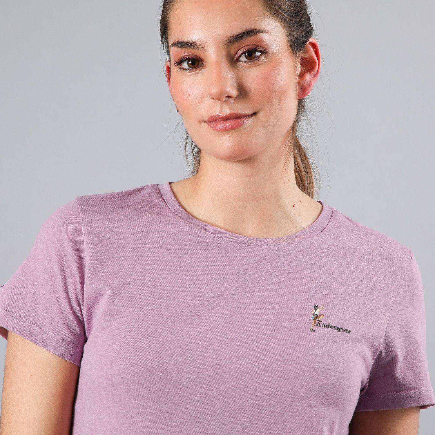 Polera Andesgear Mujer Icono Morado-3