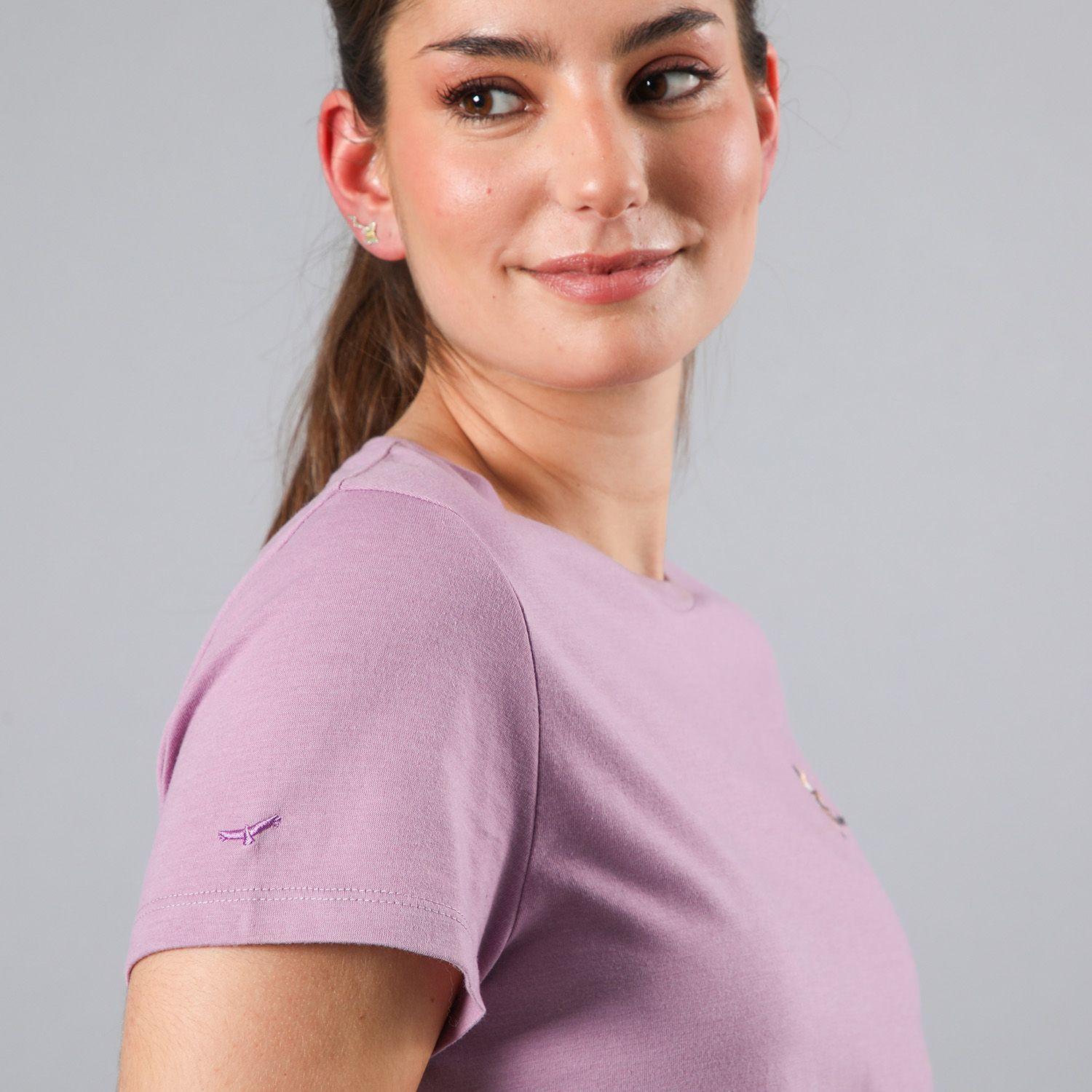 Polera Andesgear Mujer Icono Morado-4