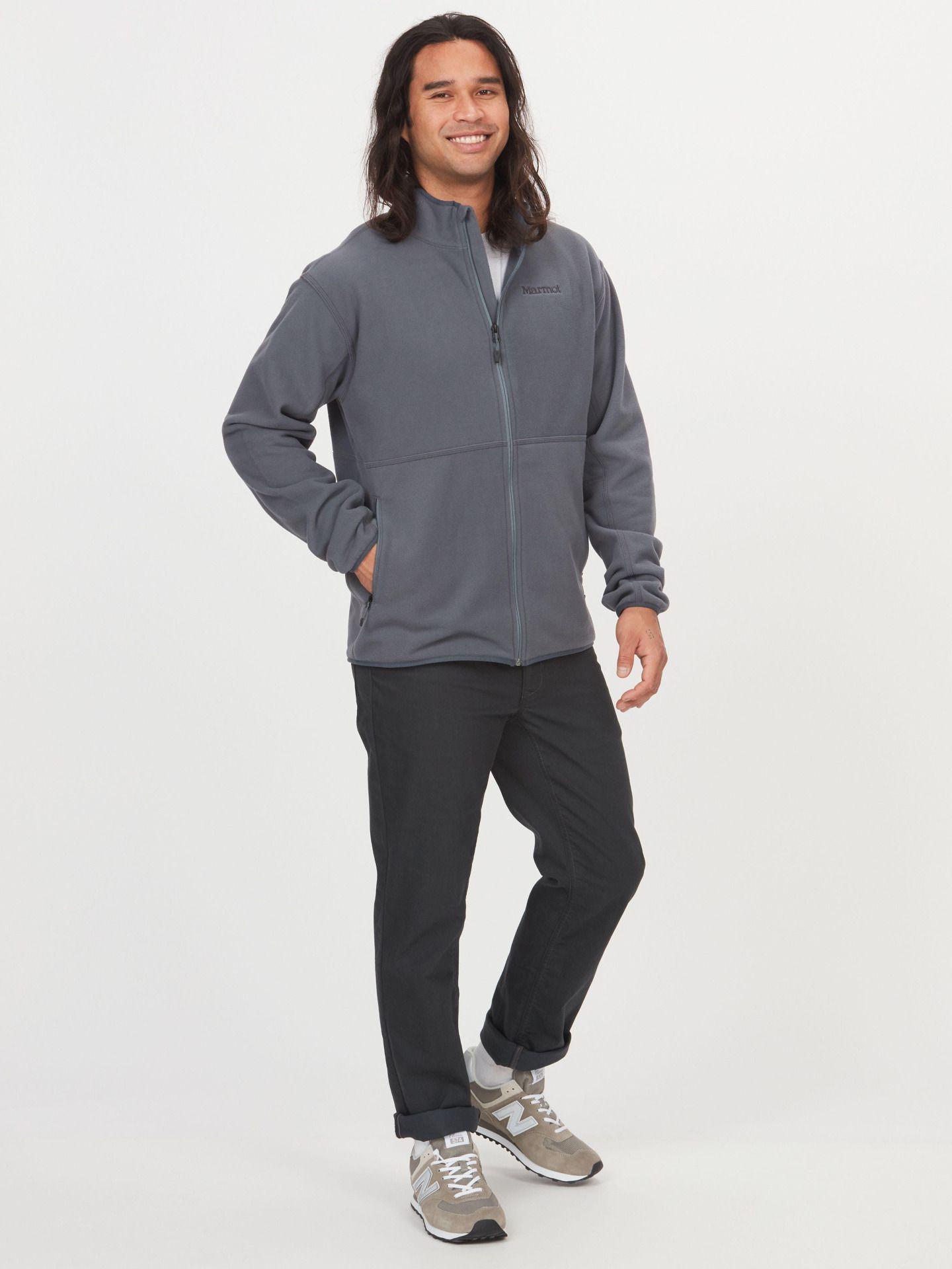 Polar Marmot Hombre Rocklin Full-zip Gris-2