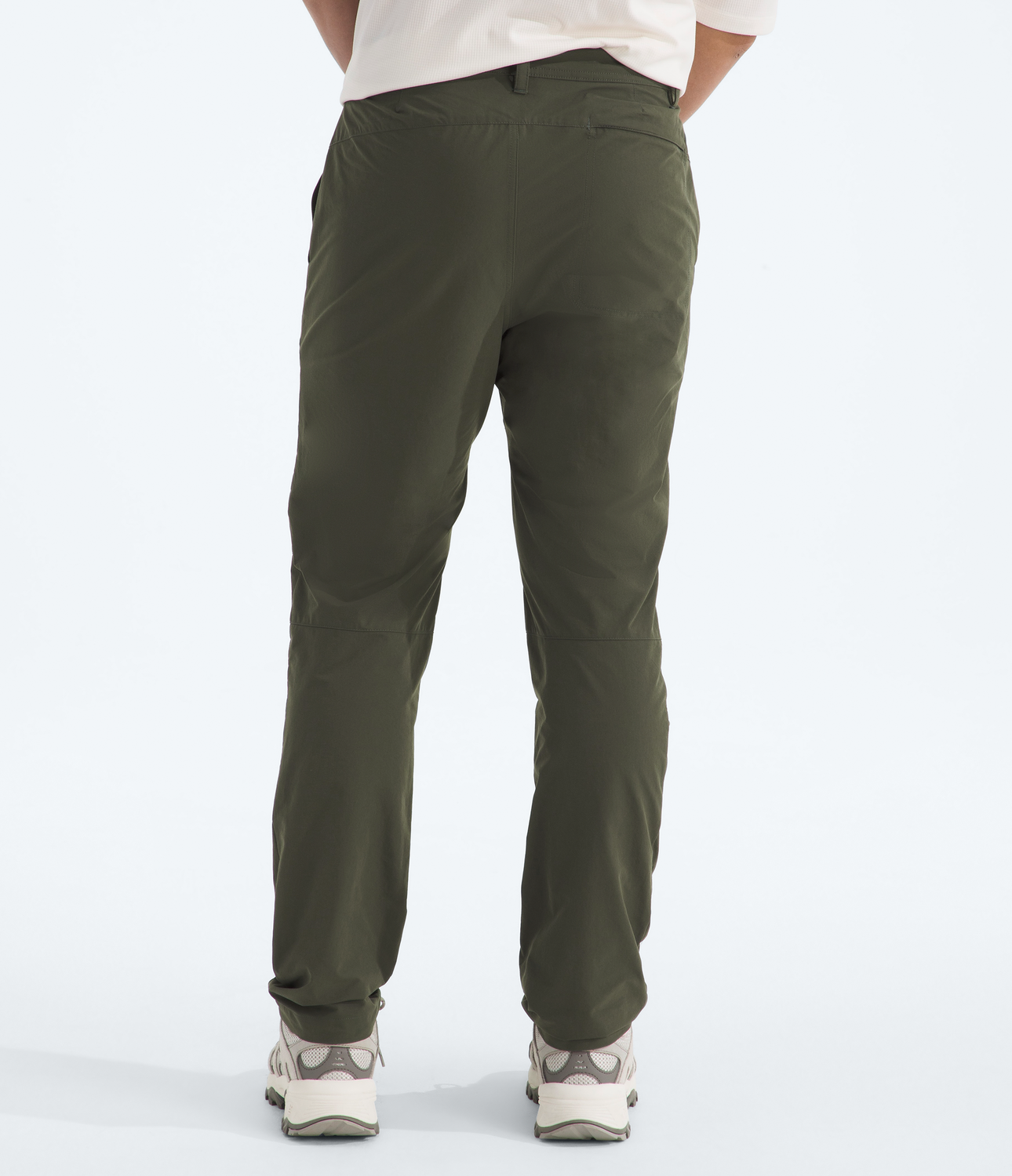 Pantalón De Trekking Basin Hombre Verde Oscuro-2