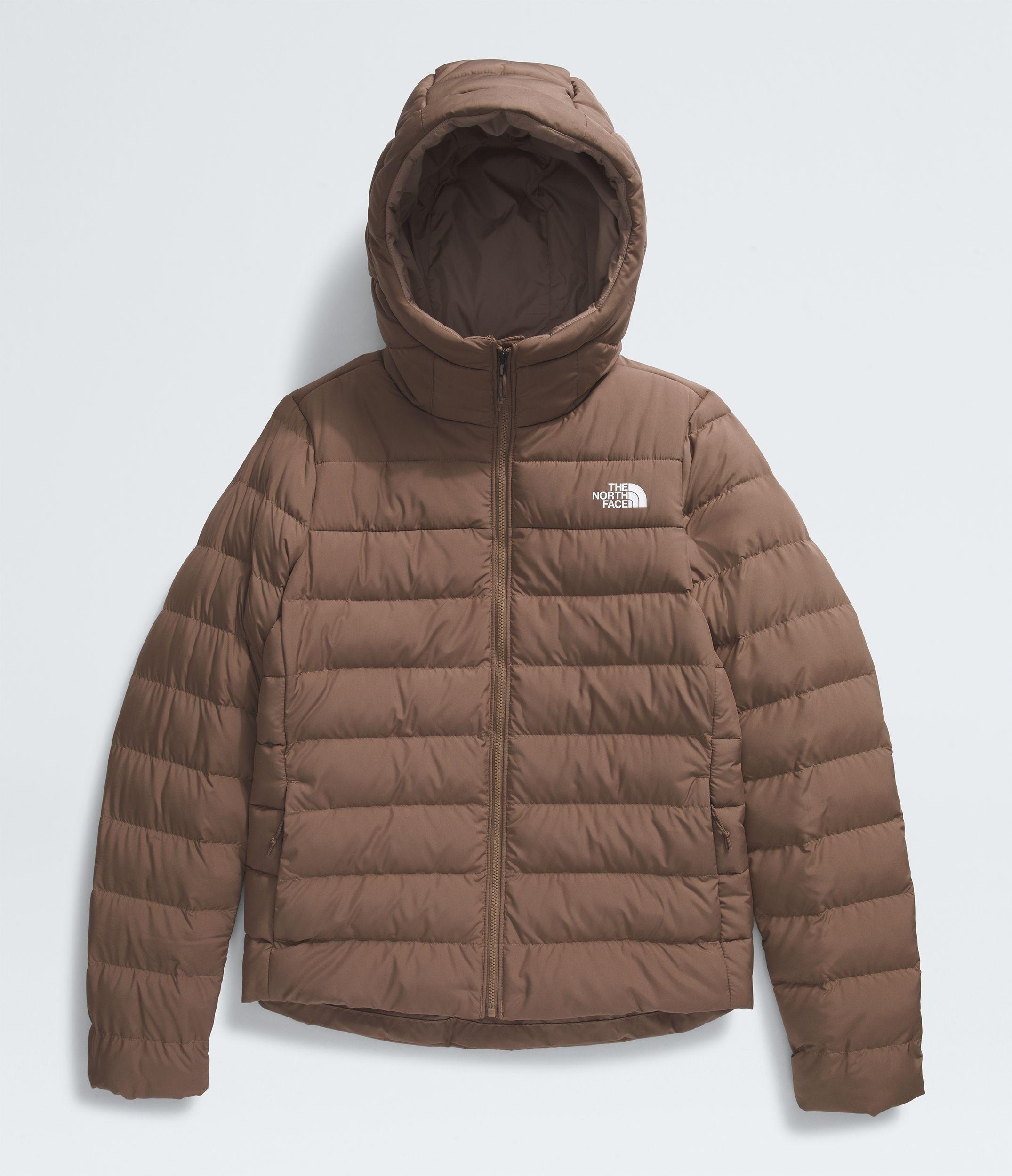 Chaqueta TNF Mujer De Pluma Aconcagua 3 Hoodie Café-4