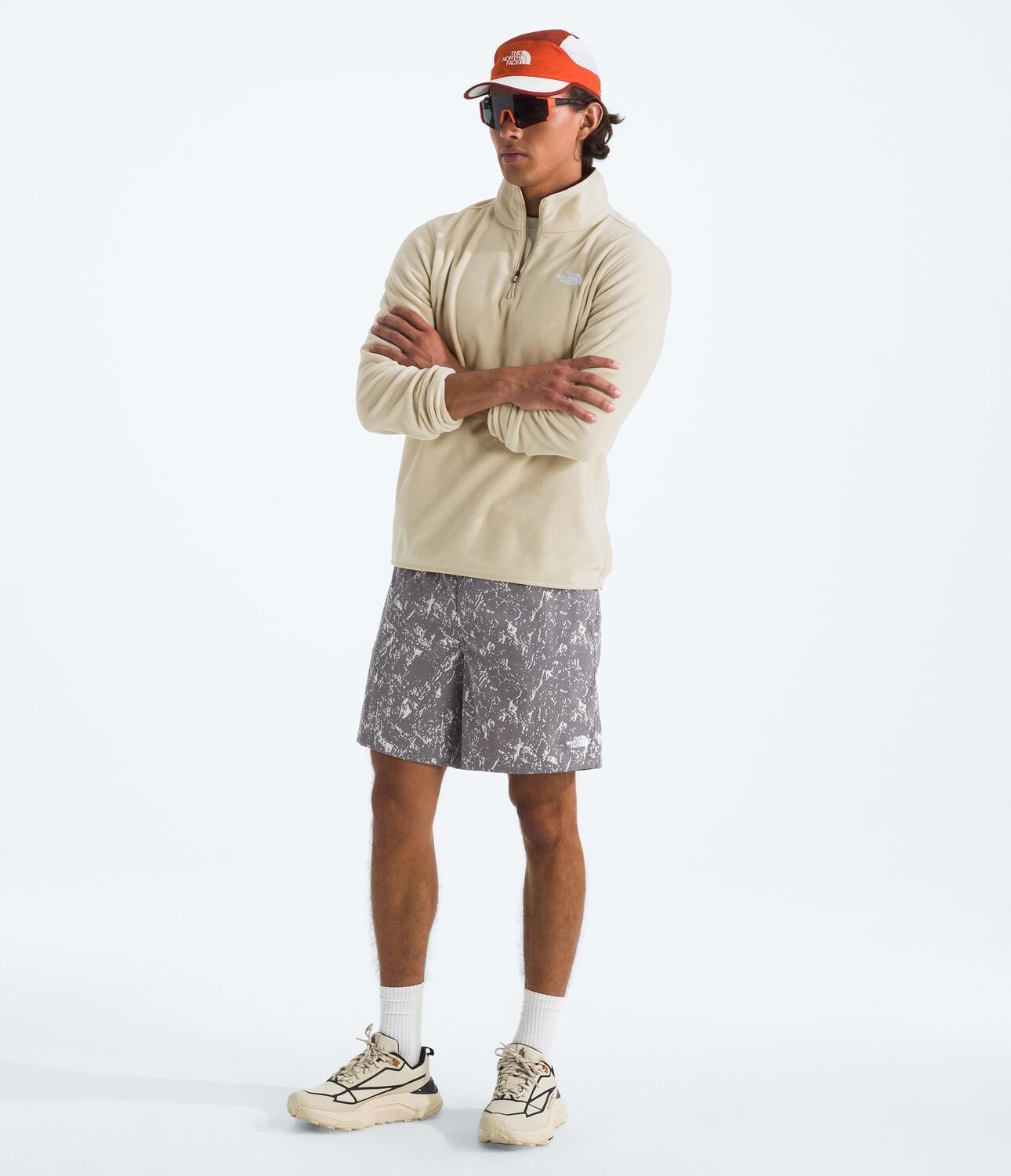 Polar Glacier Fleece 1/4 Zip Jacket Hombre Café Claro-1