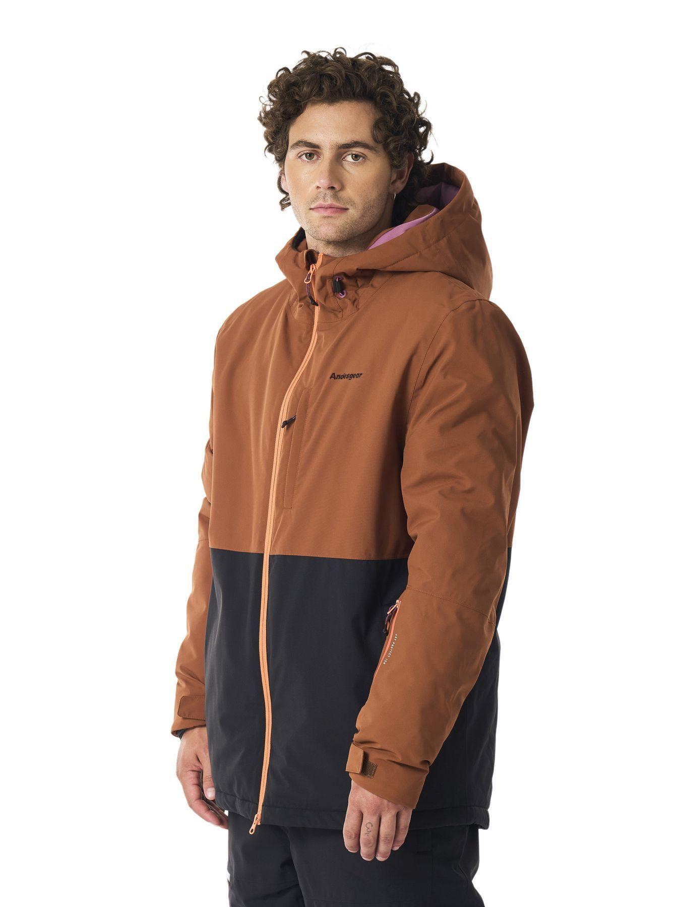Chaquetas Andesgear Hombre Antillanca Café-1
