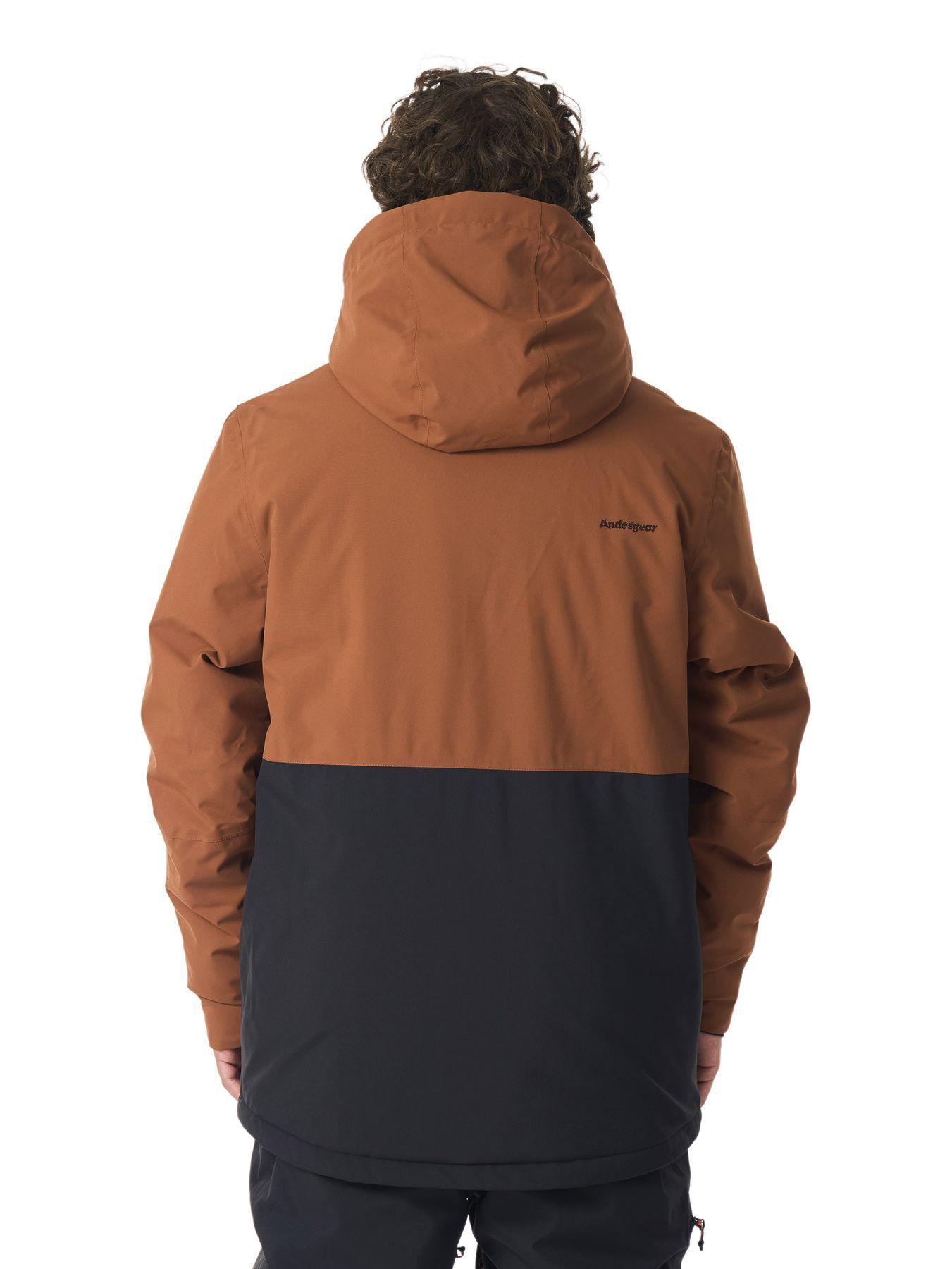 Chaquetas Andesgear Hombre Antillanca Café-2