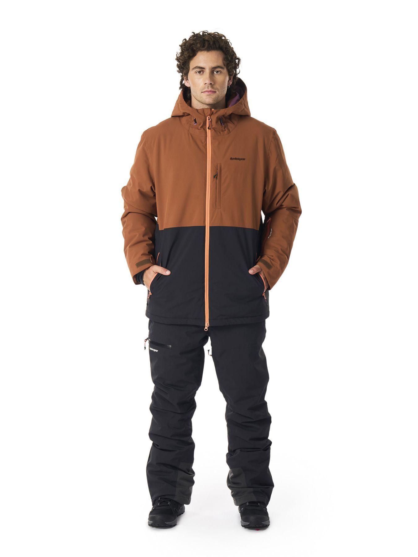 Chaquetas Andesgear Hombre Antillanca Café-3